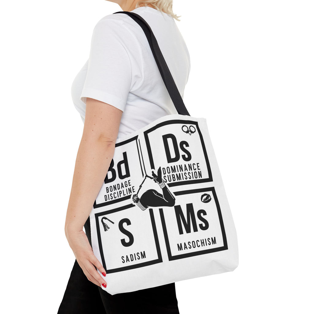 BDSM Elements Tote Bag - Stylish and Edgy Carryall for Fans of Kink Culture