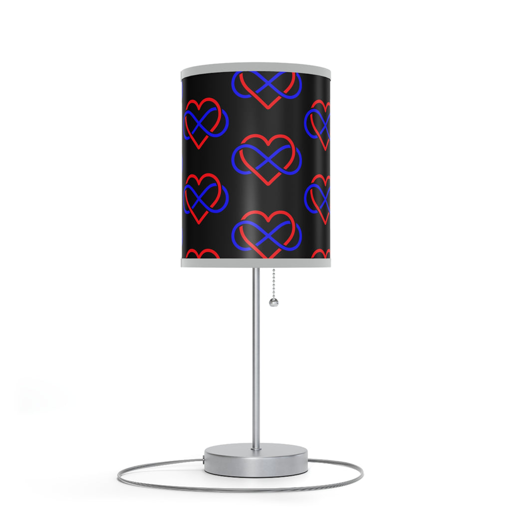 Modern Heart Pattern Table Lamp - Decorative Night Light for Home & Office