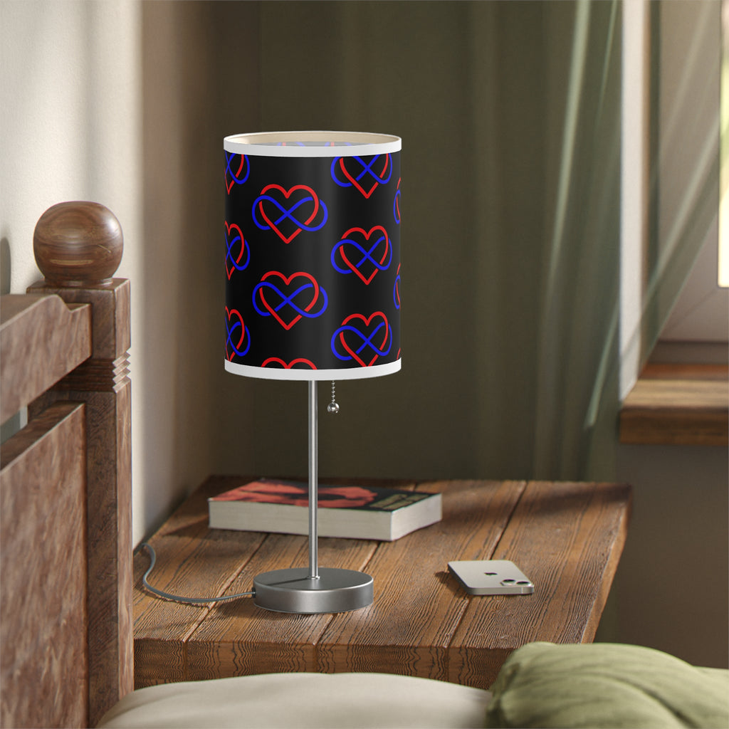 Modern Heart Pattern Table Lamp - Decorative Night Light for Home & Office
