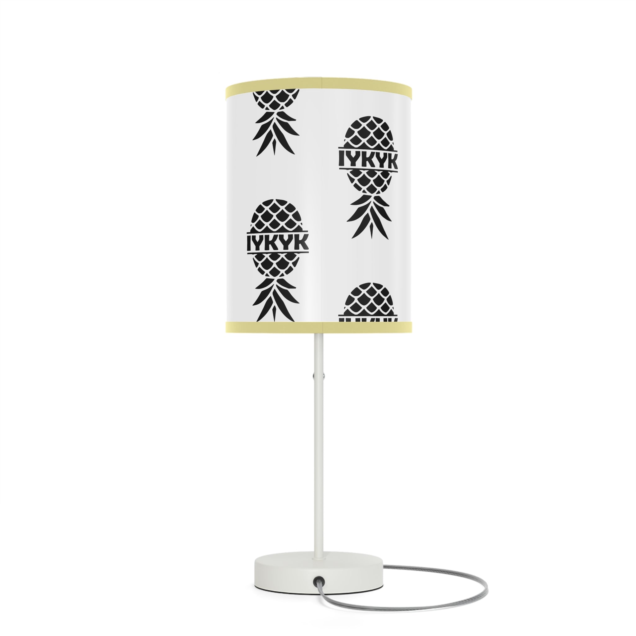 Pineapple Pattern Table Lamp - Modern Home Decor with US|CA Plug
