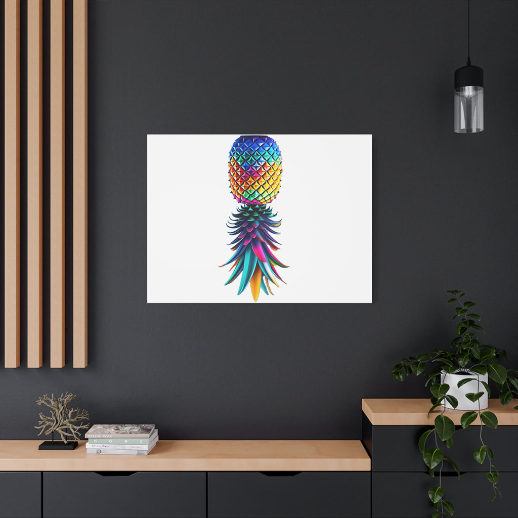 Canvas Print - Colorful Upside Down Pineapple