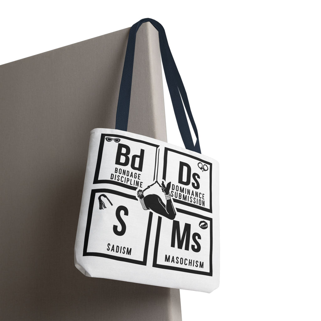 BDSM Elements Tote Bag - Stylish and Edgy Carryall for Fans of Kink Culture