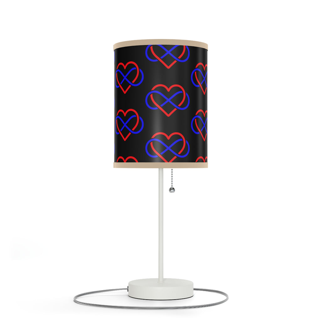 Modern Heart Pattern Table Lamp - Decorative Night Light for Home & Office