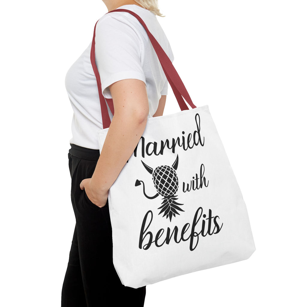 Married with Benefits Tote Bag – Fun & Playful Gift for Couples