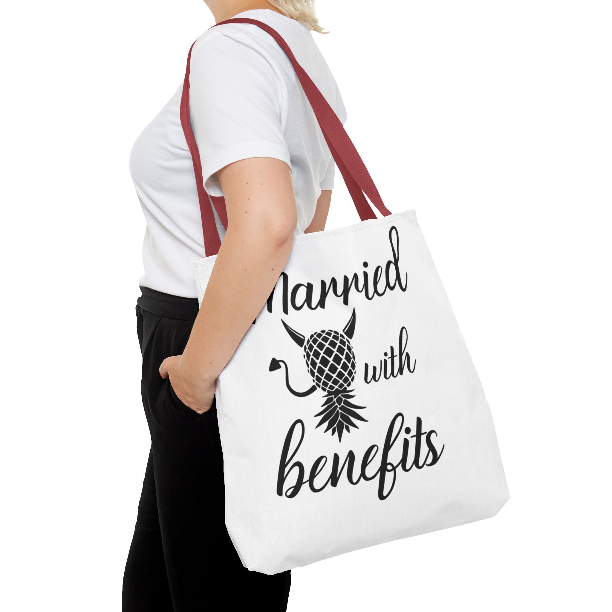 Married with Benefits Tote Bag – Fun & Playful Gift for Couples