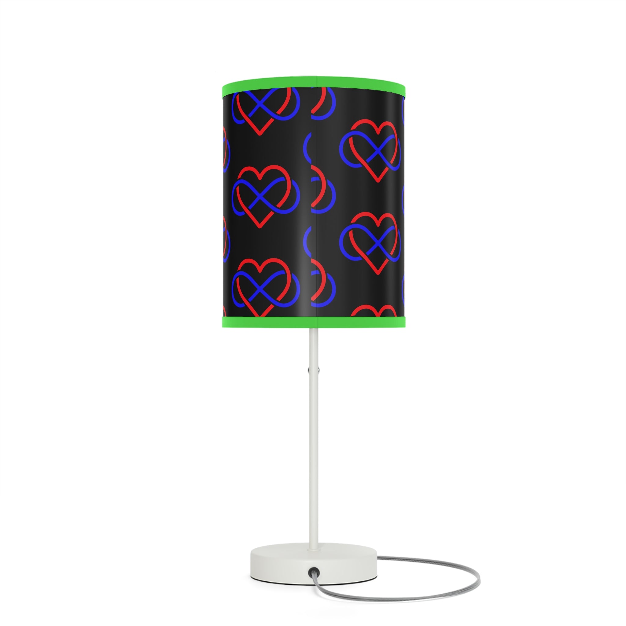 Modern Heart Pattern Table Lamp - Decorative Night Light for Home & Office