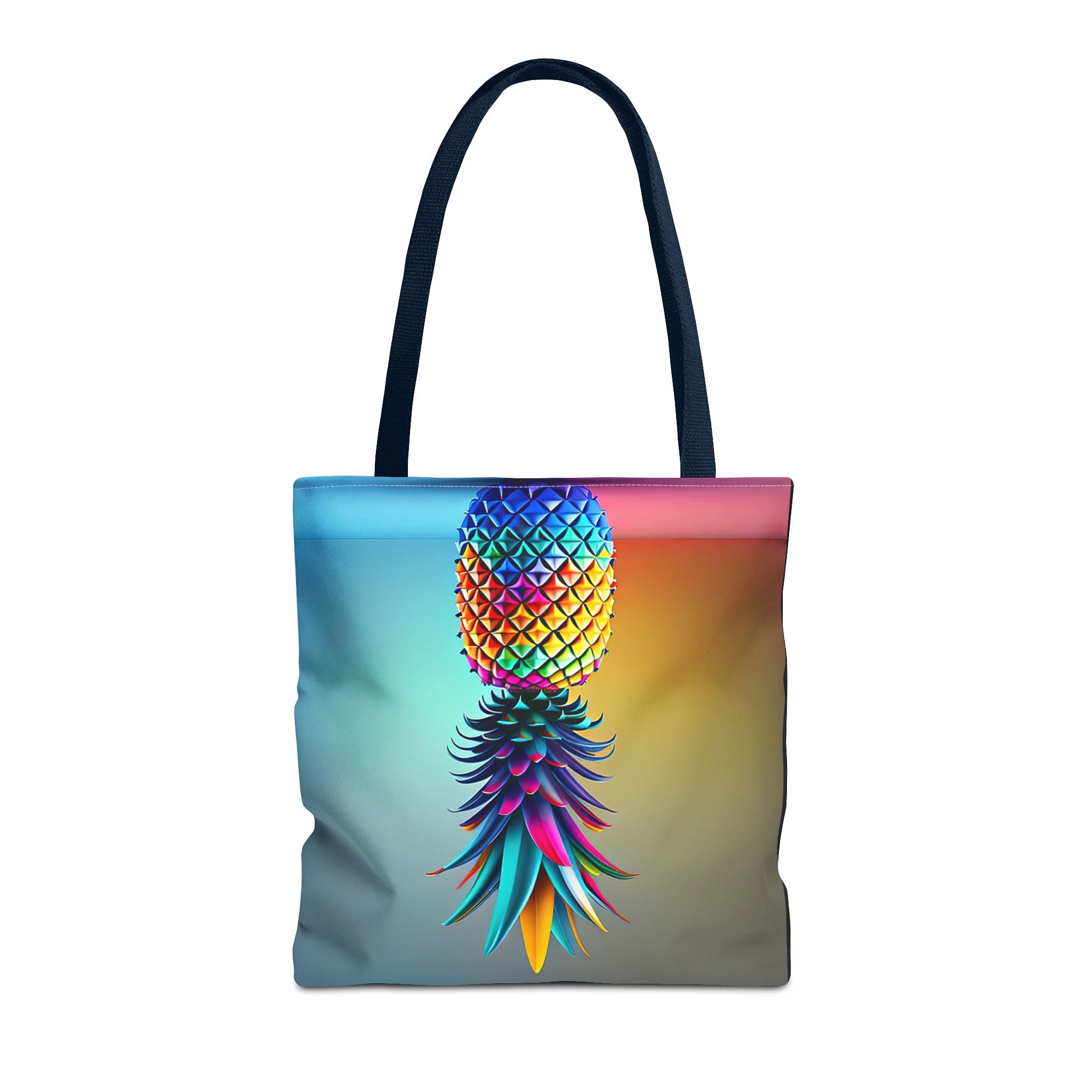 Vibrant Pineapple Tote Bag - Colorful Beach Accessory for Sexy Adventures