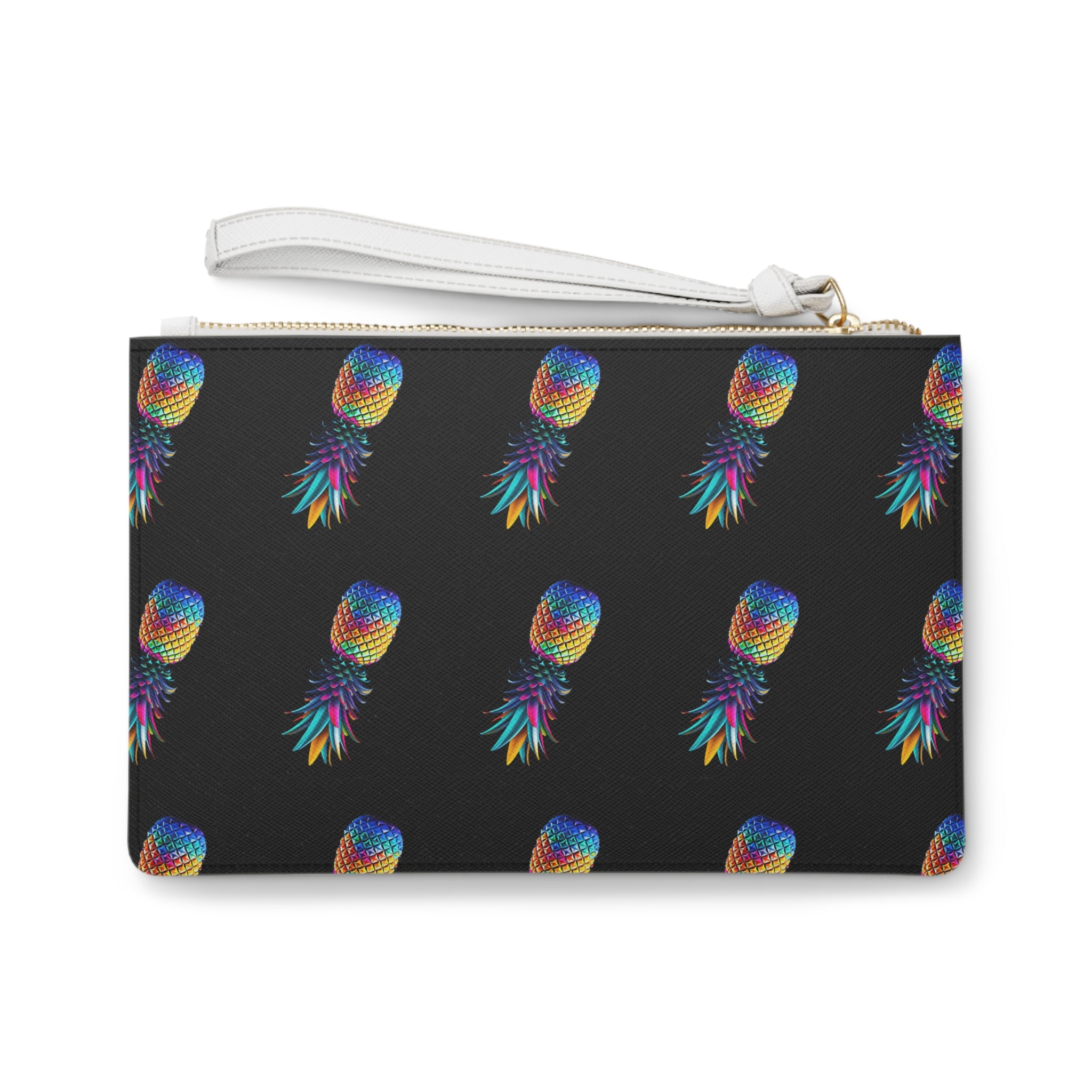 Multicolored Pineapple Clutch Bag - Stylish Evening Accessory