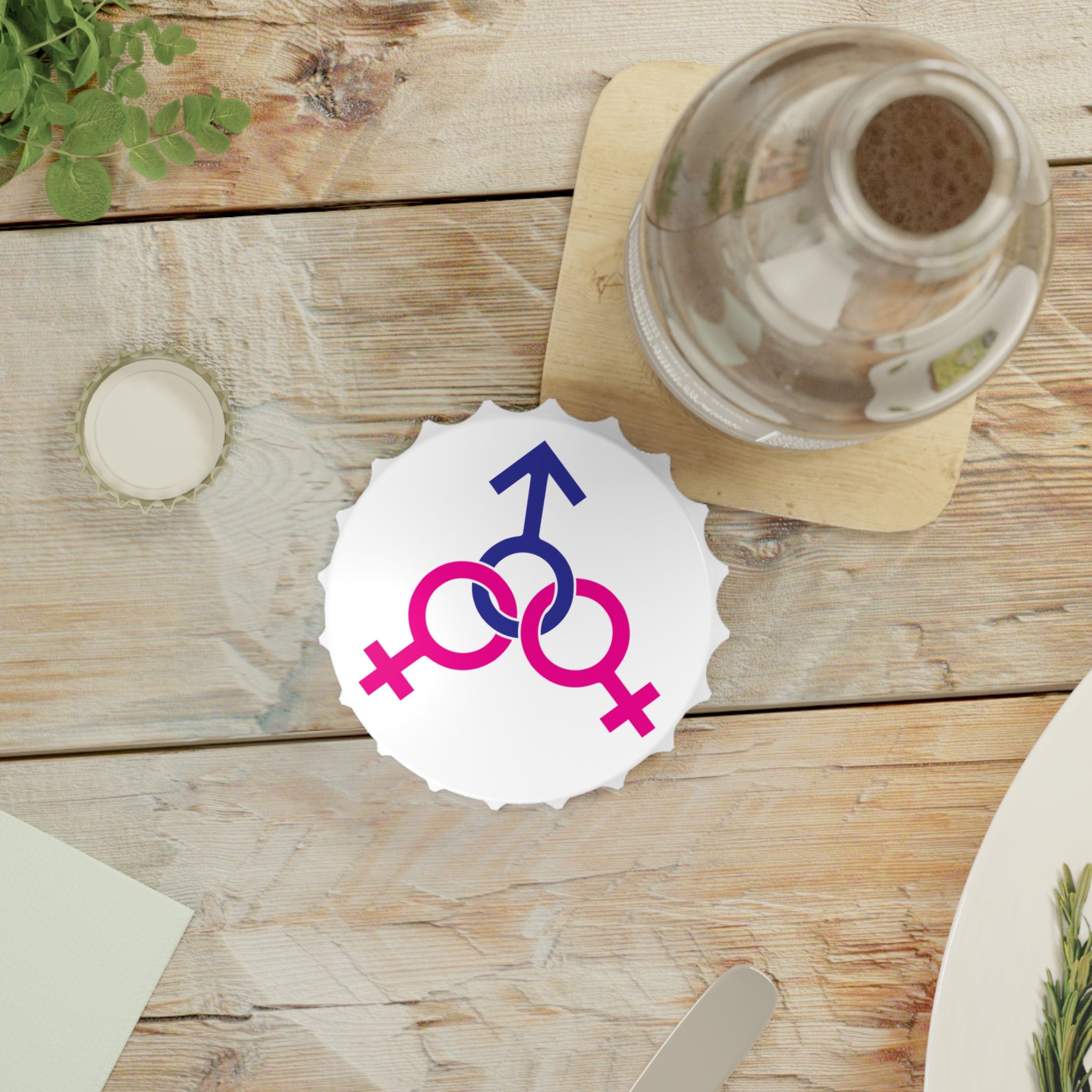 Female Female Male Bottle Opener