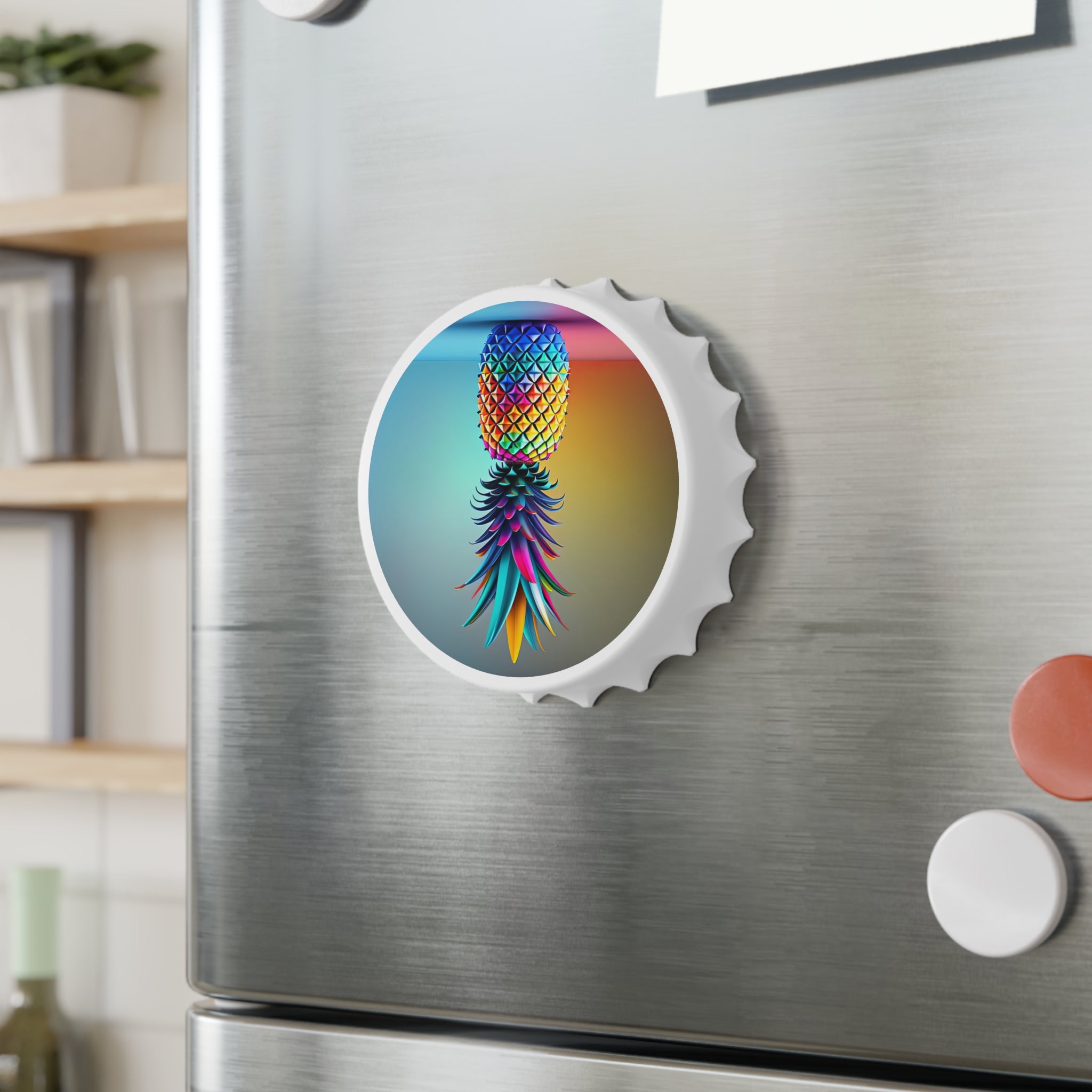 Colorful Pineapple Bottle Opener