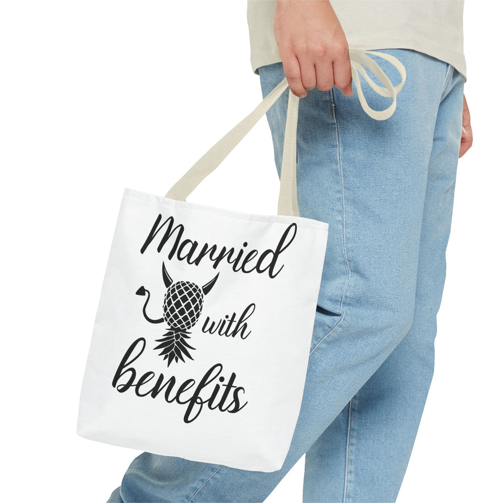Married with Benefits Tote Bag – Fun & Playful Gift for Couples