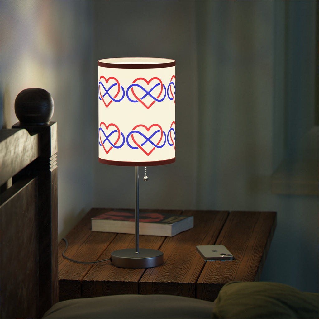Polyamory Lamp on a Stand, US|CA plug