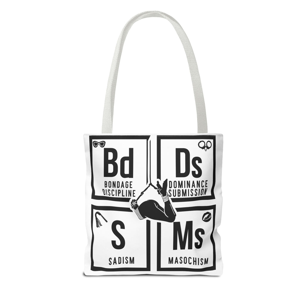BDSM Elements Tote Bag - Stylish and Edgy Carryall for Fans of Kink Culture