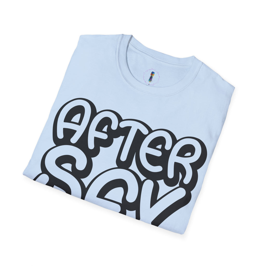 After Sex Unisex Softstyle T-Shirt - Fun Graphic Tee for Couples