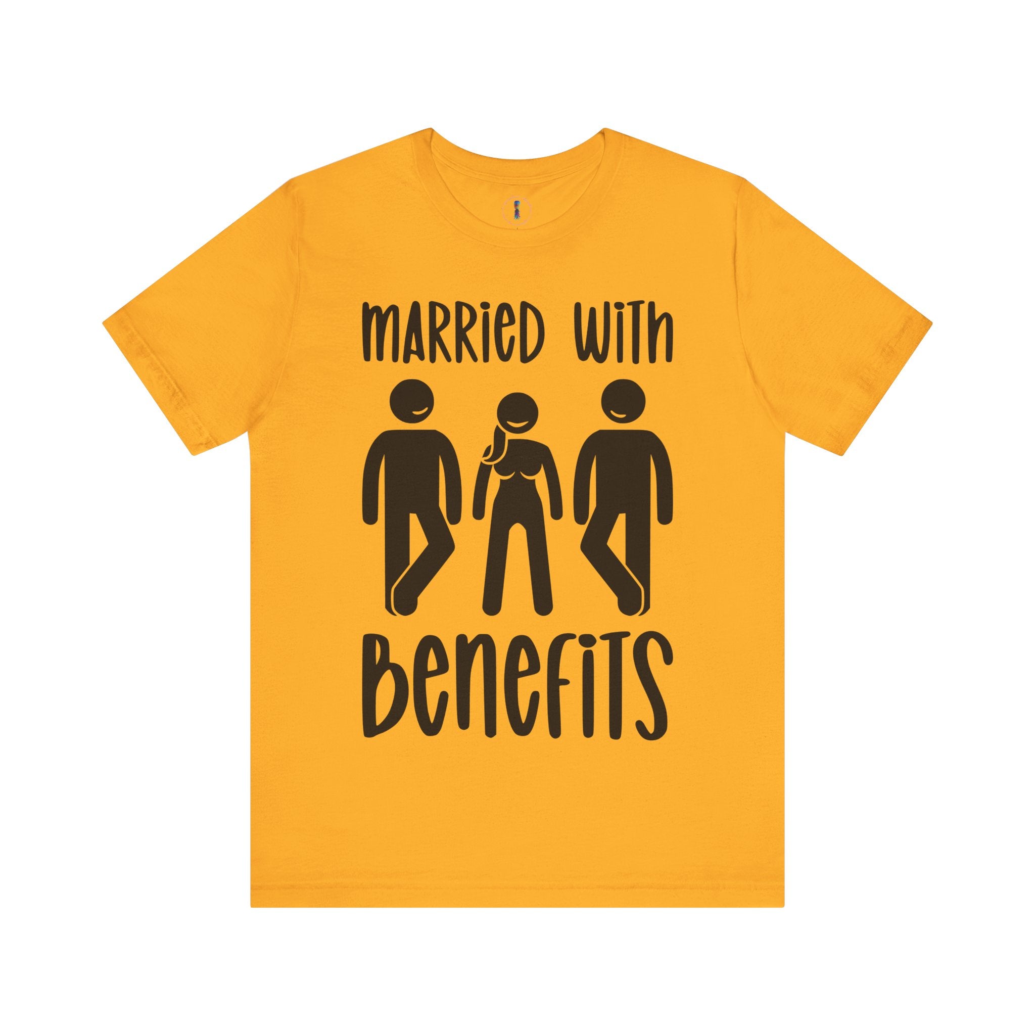 Funny Married with Benefits Unisex Tee - Casual Gift for Newlyweds
