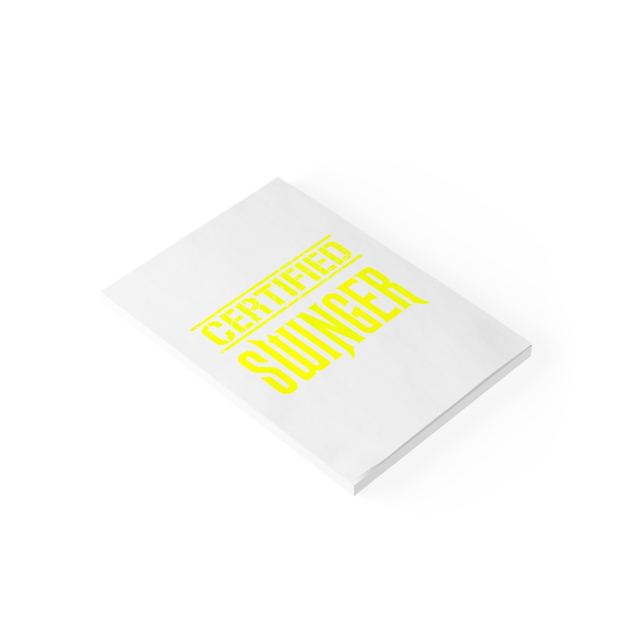 Certified Swinger Post-it® Note Pads