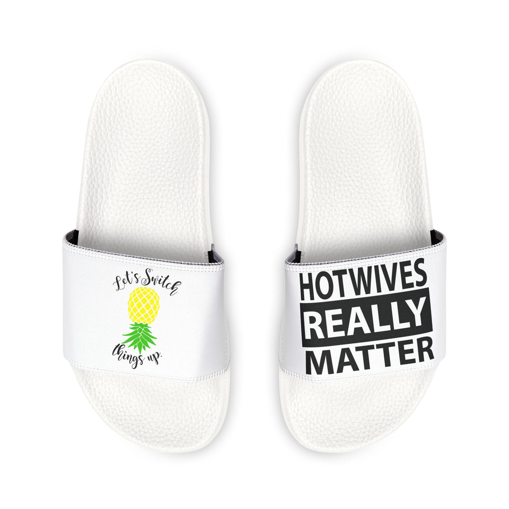 Pineapple Print Women's Slides - Fun Summer Sandals for Casual Outings