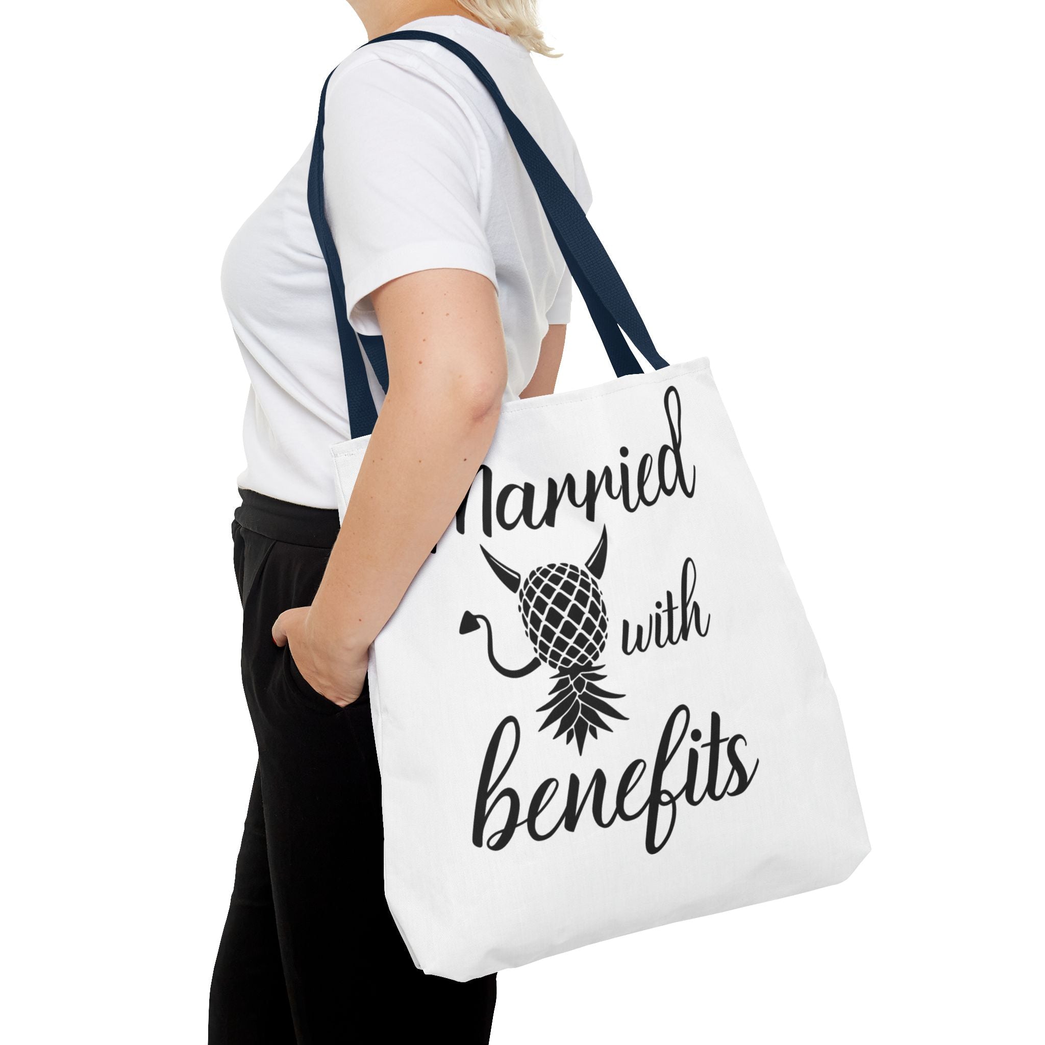 Married with Benefits Tote Bag – Fun & Playful Gift for Couples