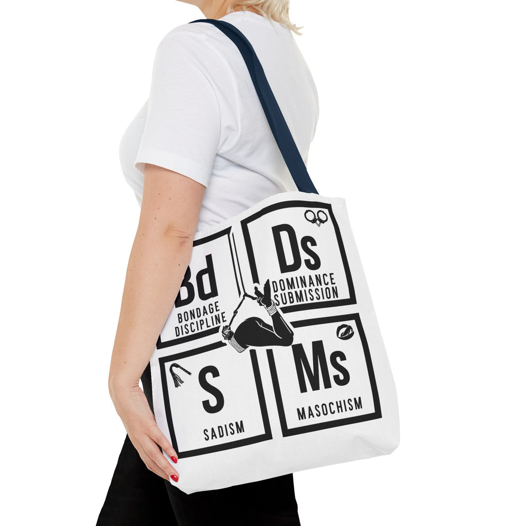 BDSM Elements Tote Bag - Stylish and Edgy Carryall for Fans of Kink Culture
