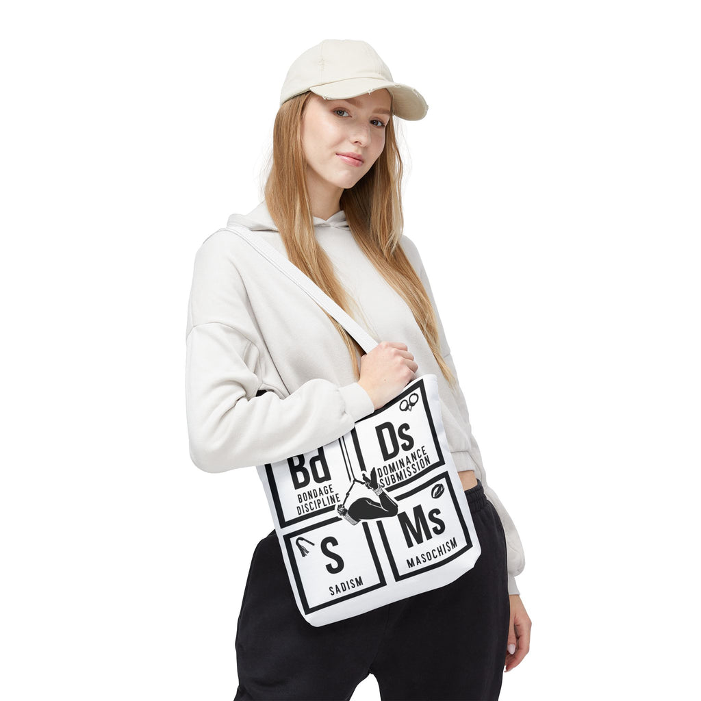 BDSM Elements Tote Bag - Stylish and Edgy Carryall for Fans of Kink Culture