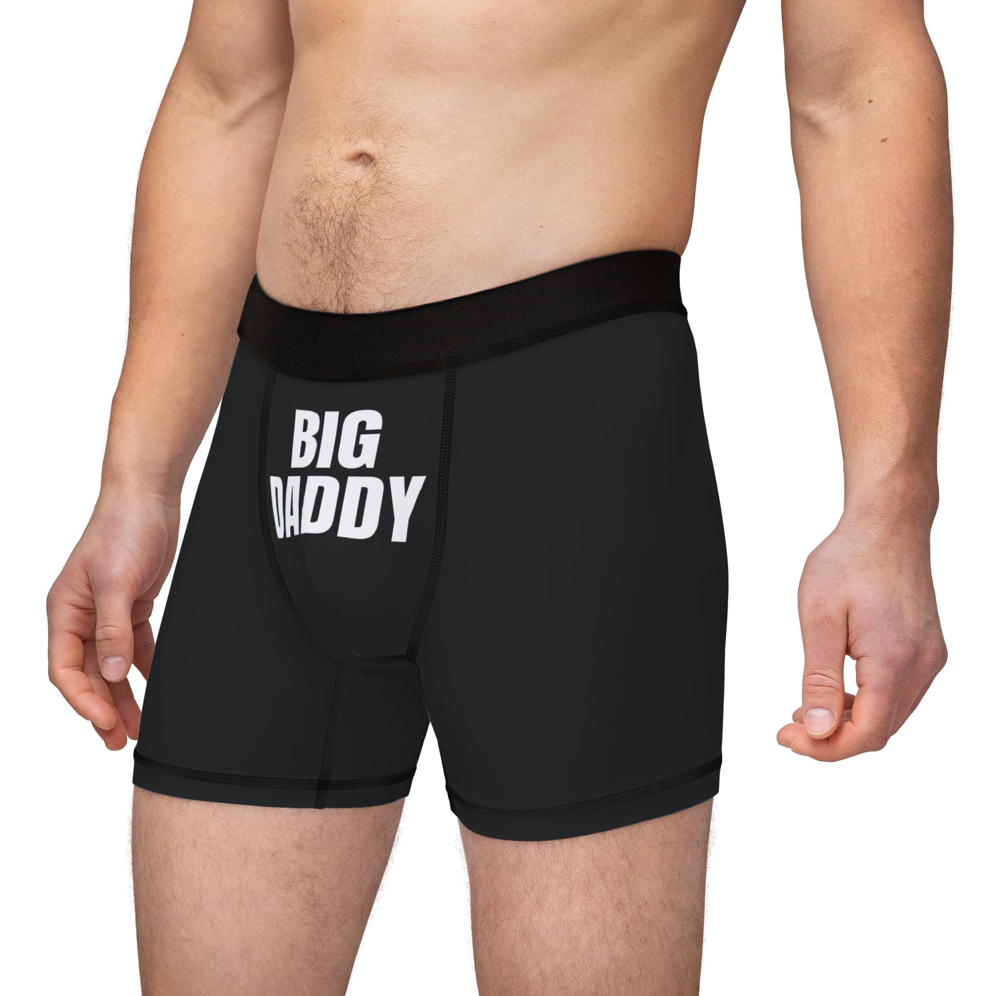 Fun Graphic Men's Boxers - 'Big Daddy' & Pineapple Design