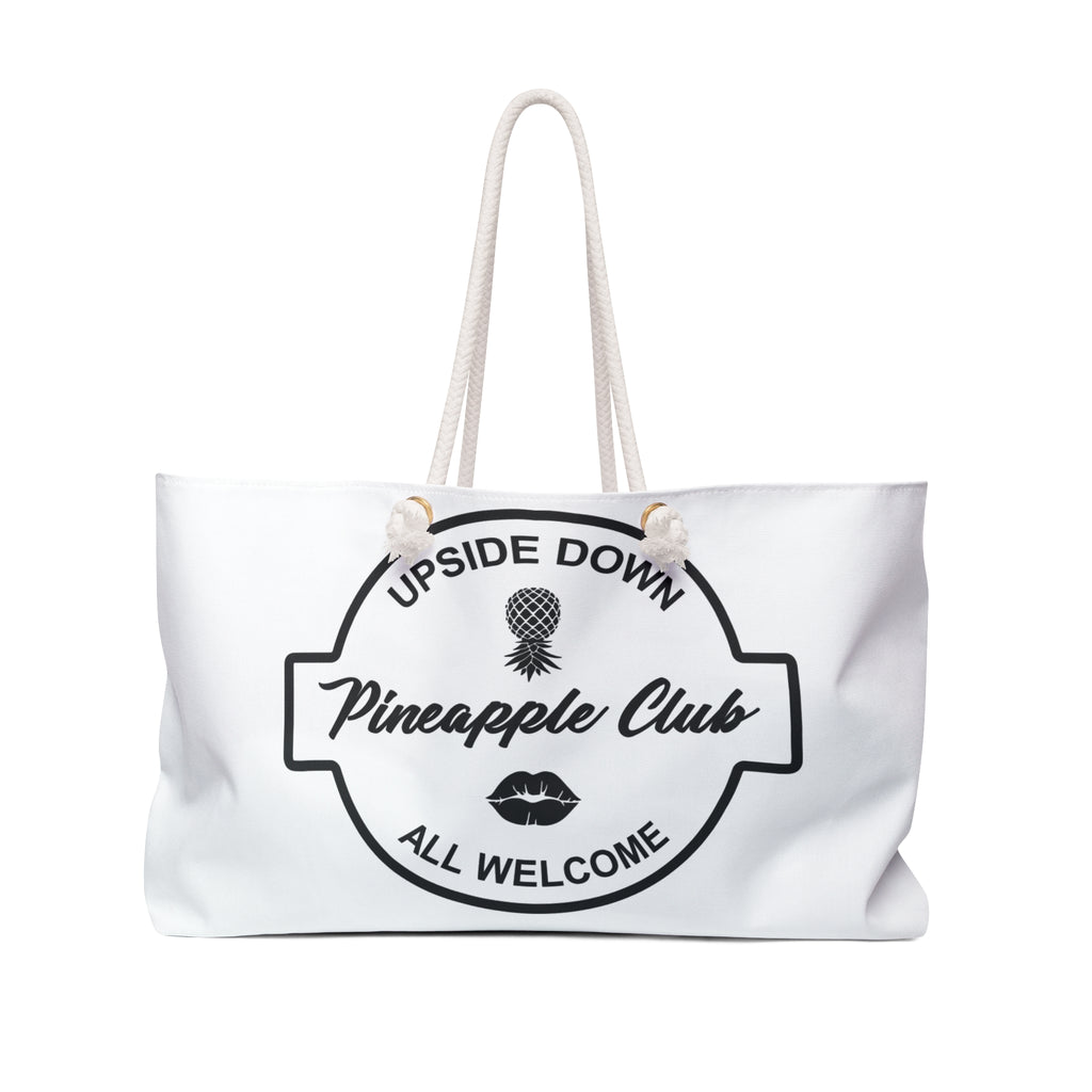 Pineapple Club Weekender Bag - Stylish Travel Tote for Adventurers