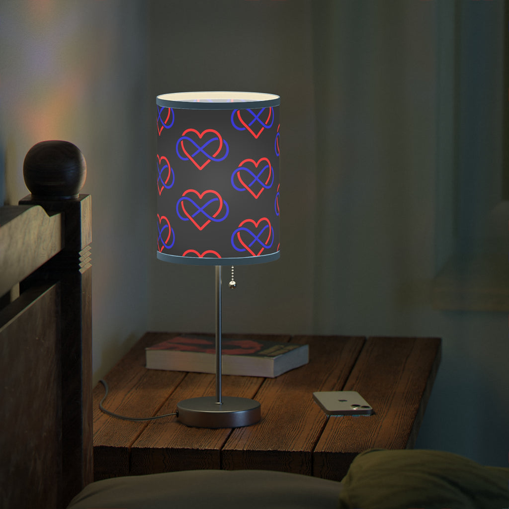Modern Heart Pattern Table Lamp - Decorative Night Light for Home & Office