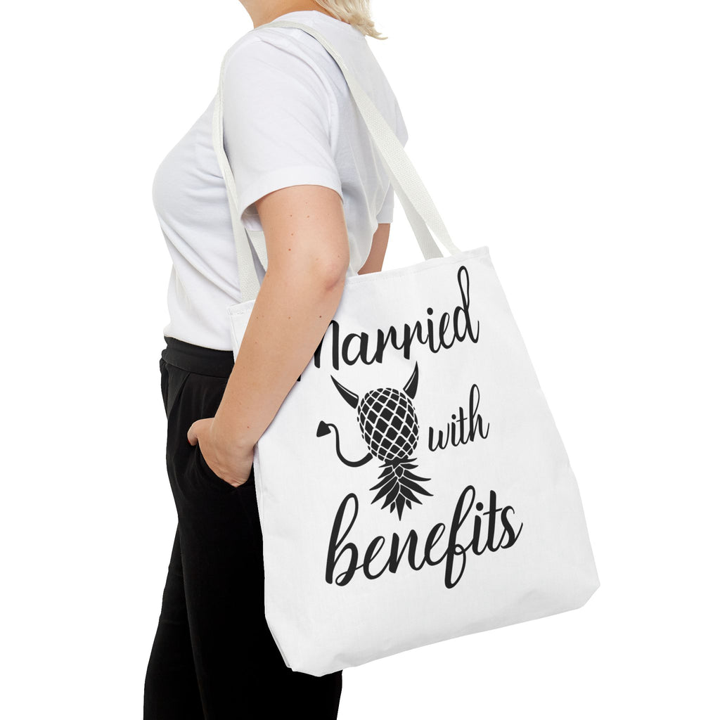 Married with Benefits Tote Bag – Fun & Playful Gift for Couples