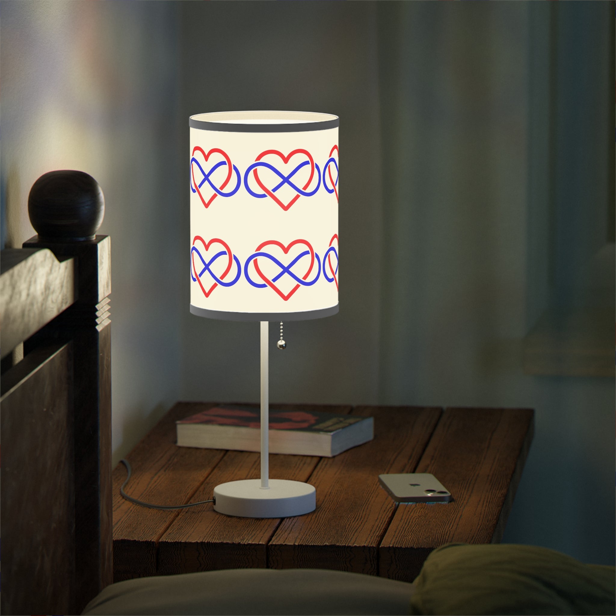 Polyamory Lamp on a Stand, US|CA plug
