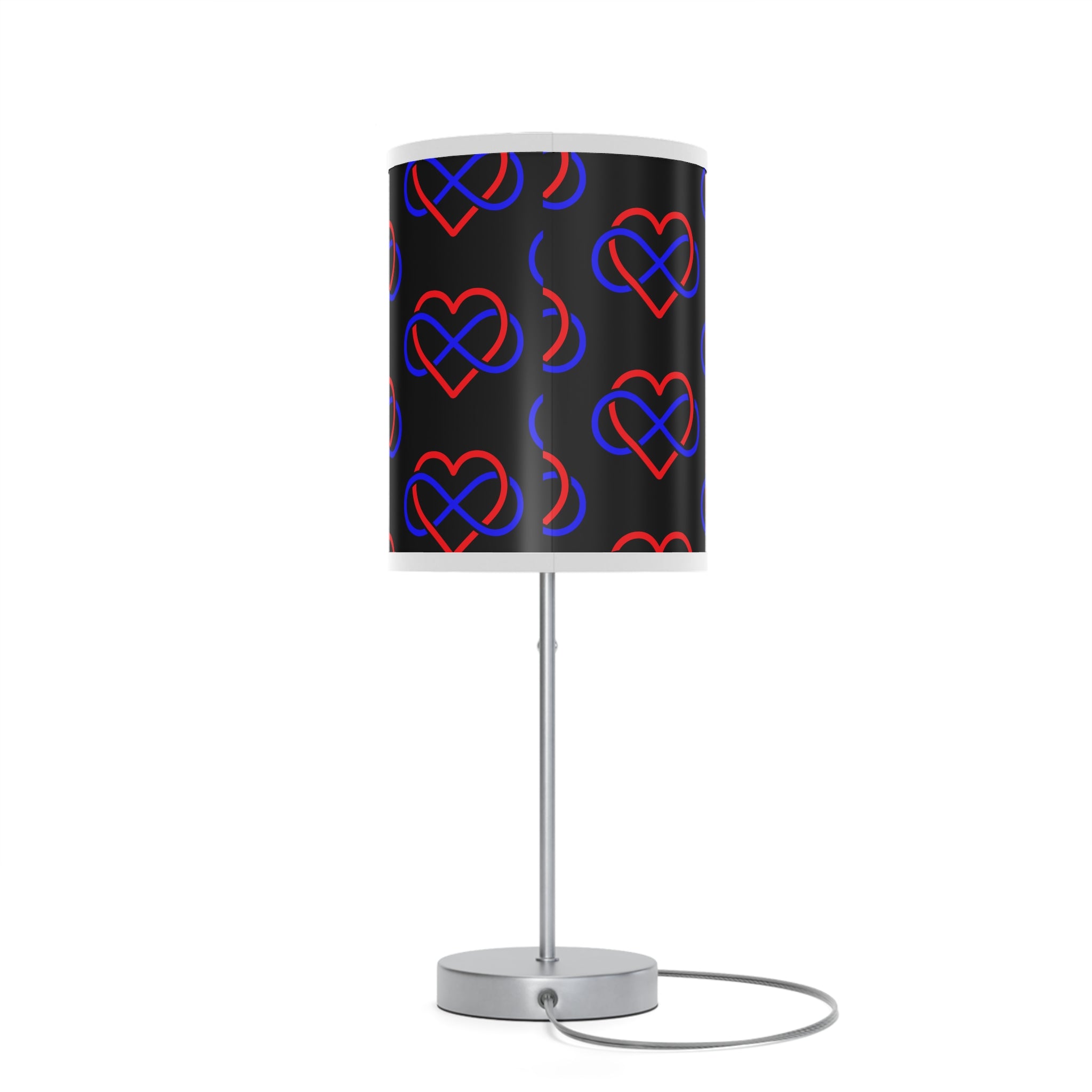 Modern Heart Pattern Table Lamp - Decorative Night Light for Home & Office