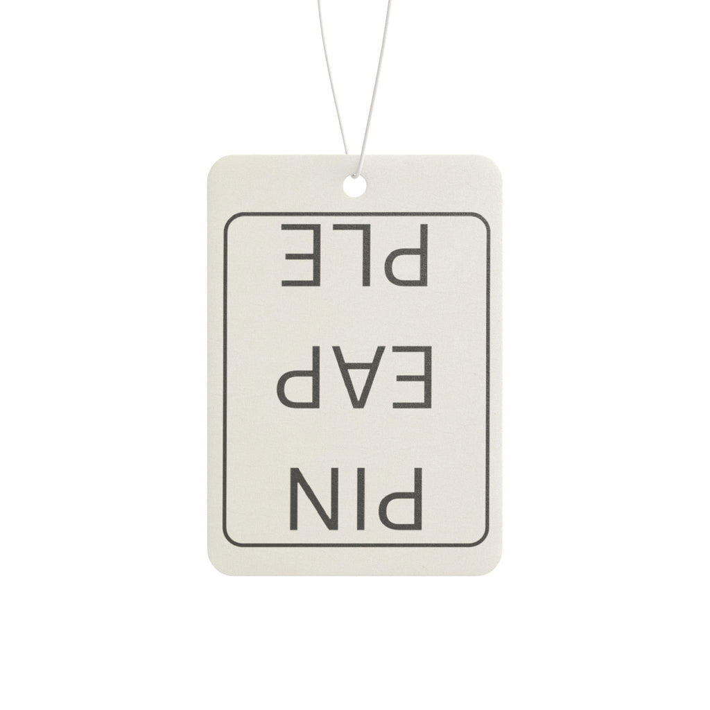 Upside Down Pineapple Car Air Freshener - Tropical Scented Decor for Your Ride