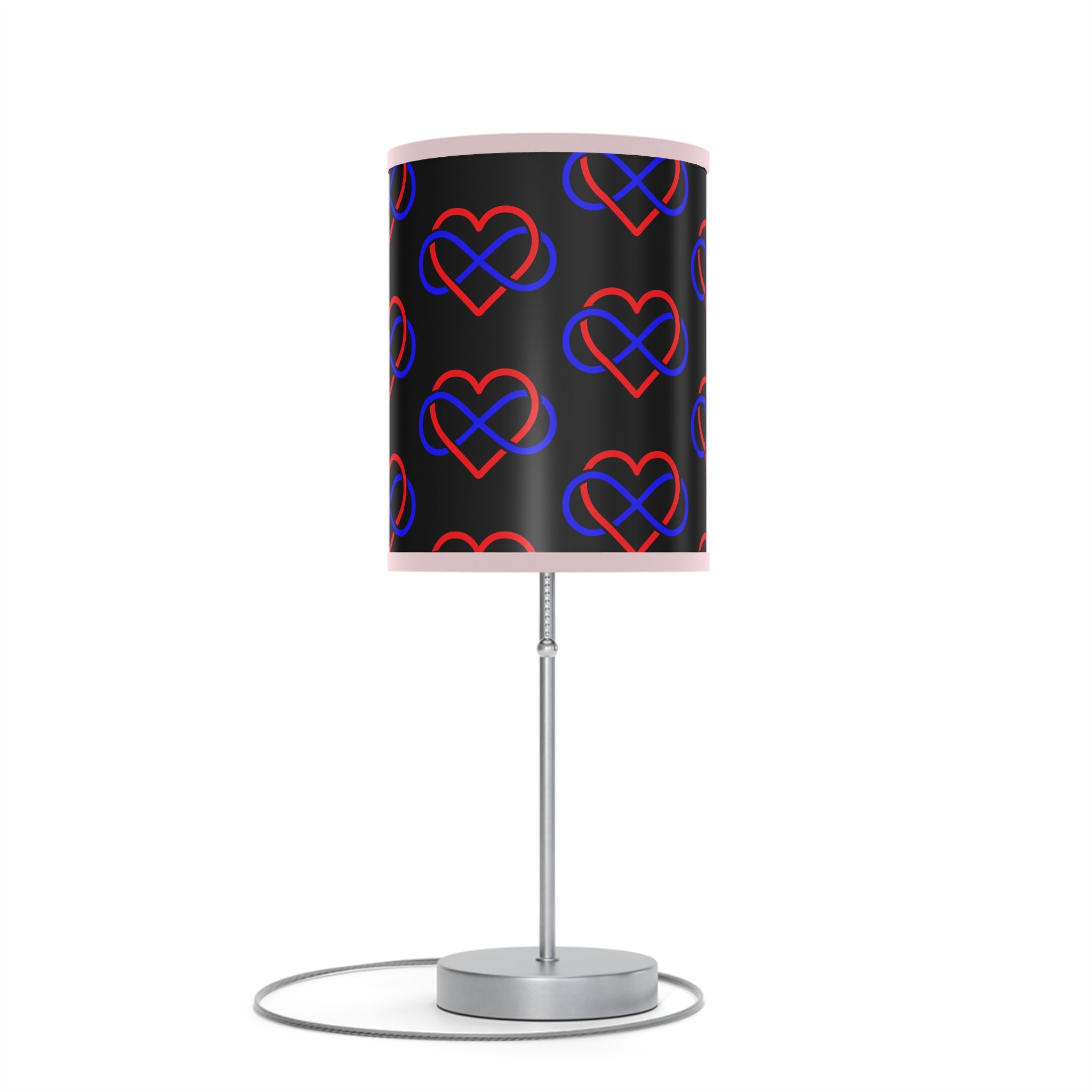 Modern Heart Pattern Table Lamp - Decorative Night Light for Home & Office