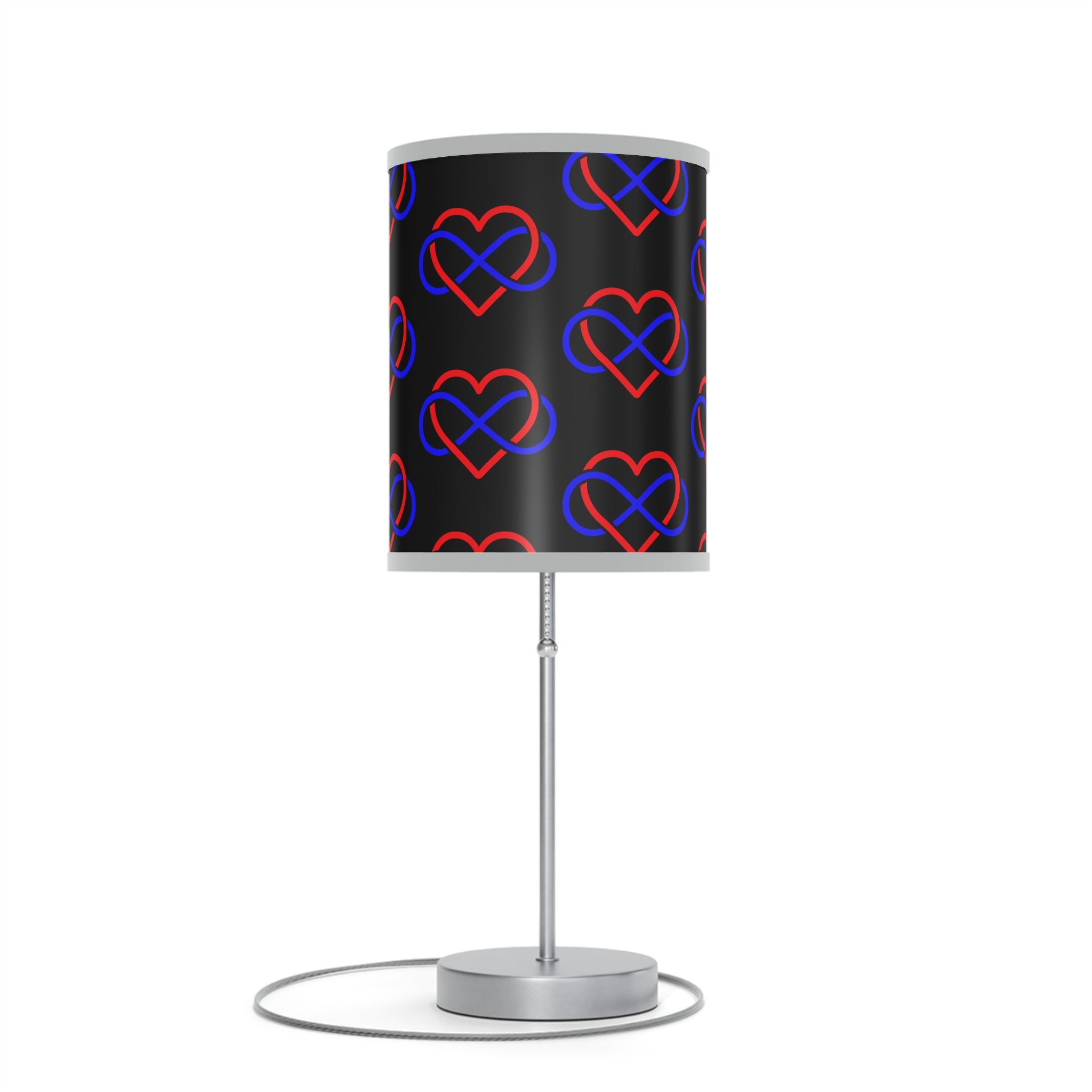 Modern Heart Pattern Table Lamp - Decorative Night Light for Home & Office