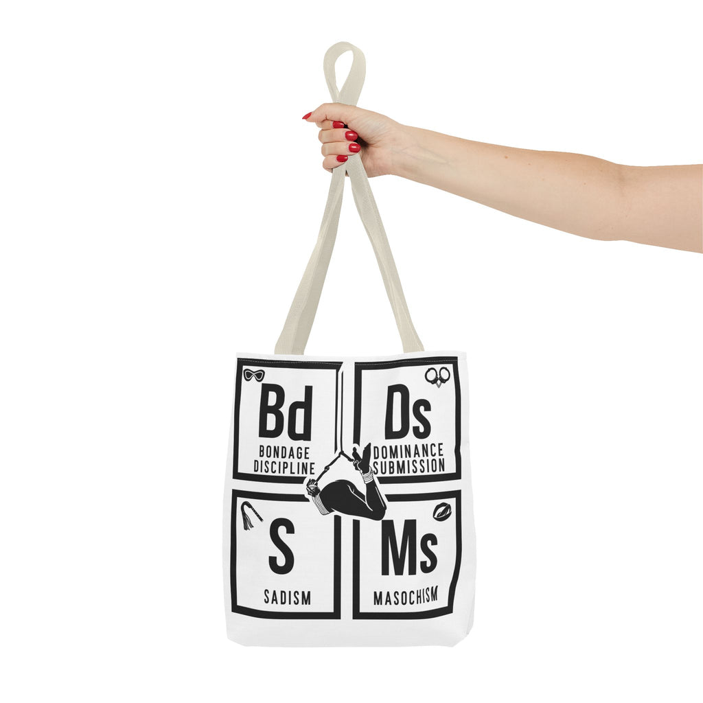BDSM Elements Tote Bag - Stylish and Edgy Carryall for Fans of Kink Culture