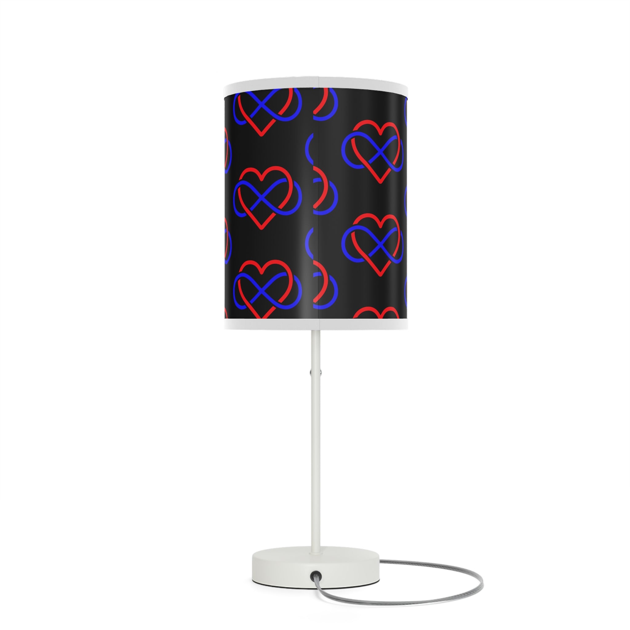 Modern Heart Pattern Table Lamp - Decorative Night Light for Home & Office