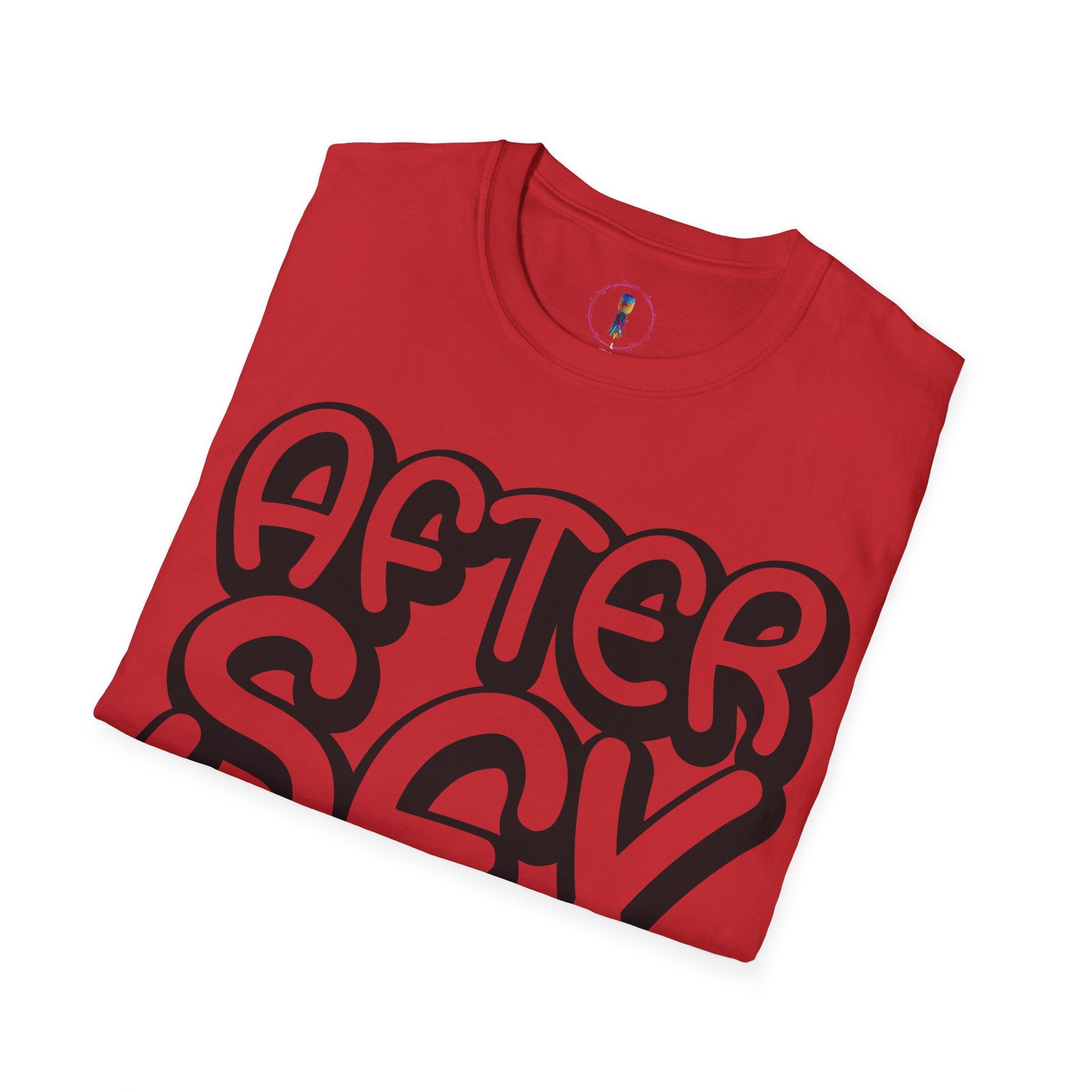 After Sex Unisex Softstyle T-Shirt - Fun Graphic Tee for Couples