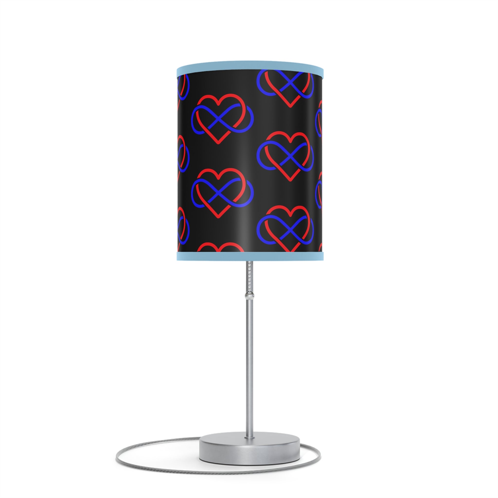 Modern Heart Pattern Table Lamp - Decorative Night Light for Home & Office