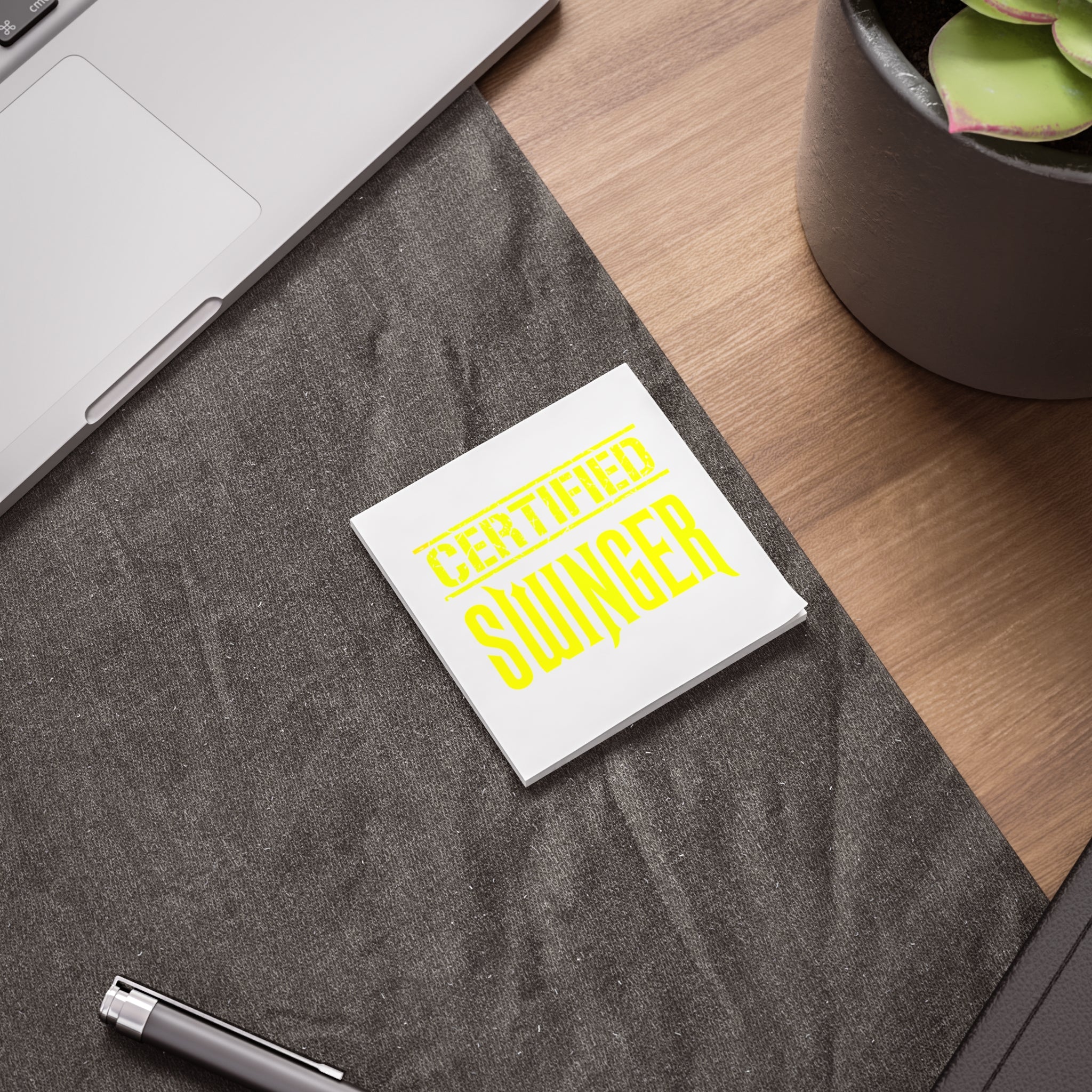 Certified Swinger Post-it® Note Pads