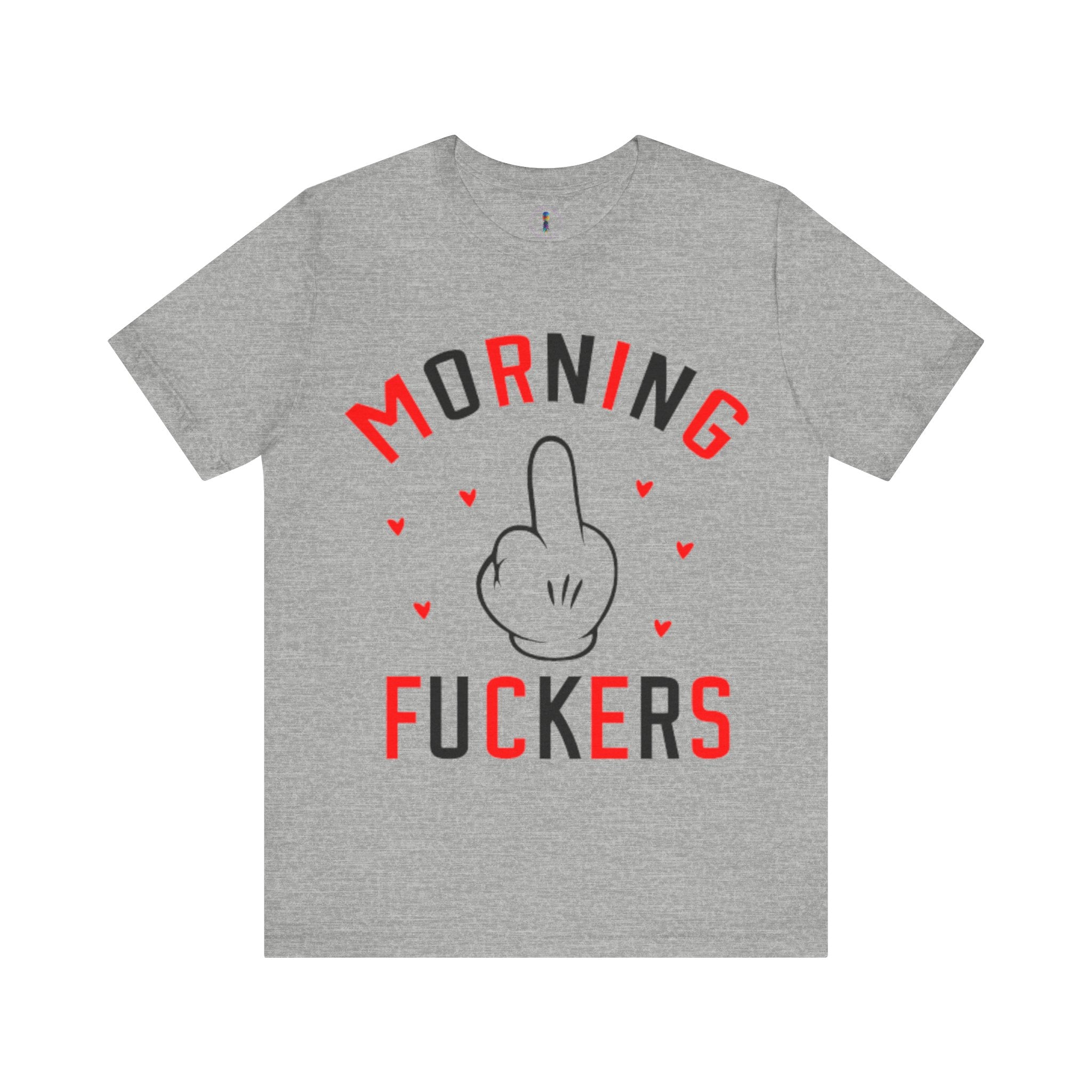 Funny Morning Graphic Tee - Unisex Jersey Short Sleeve Shirt