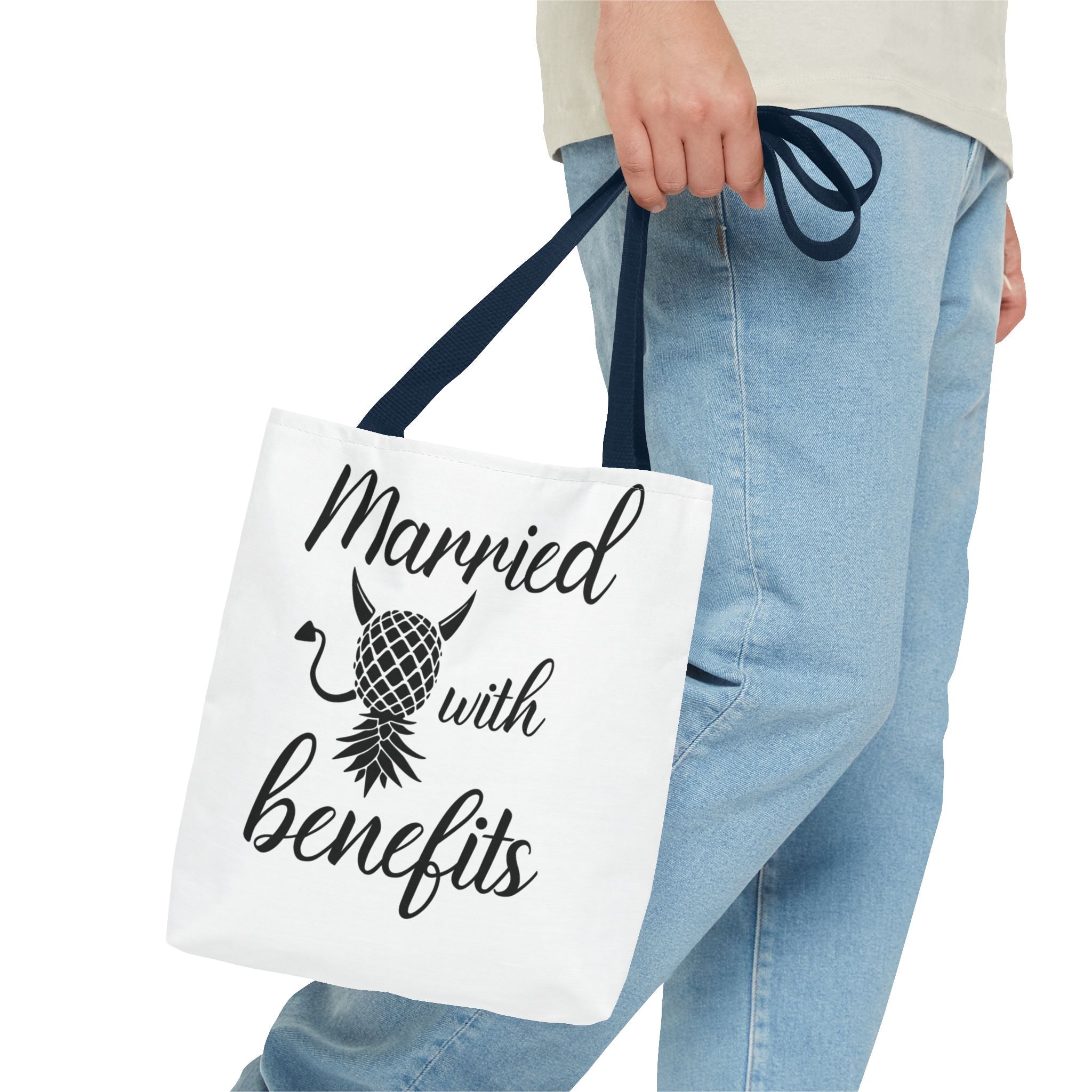 Married with Benefits Tote Bag – Fun & Playful Gift for Couples