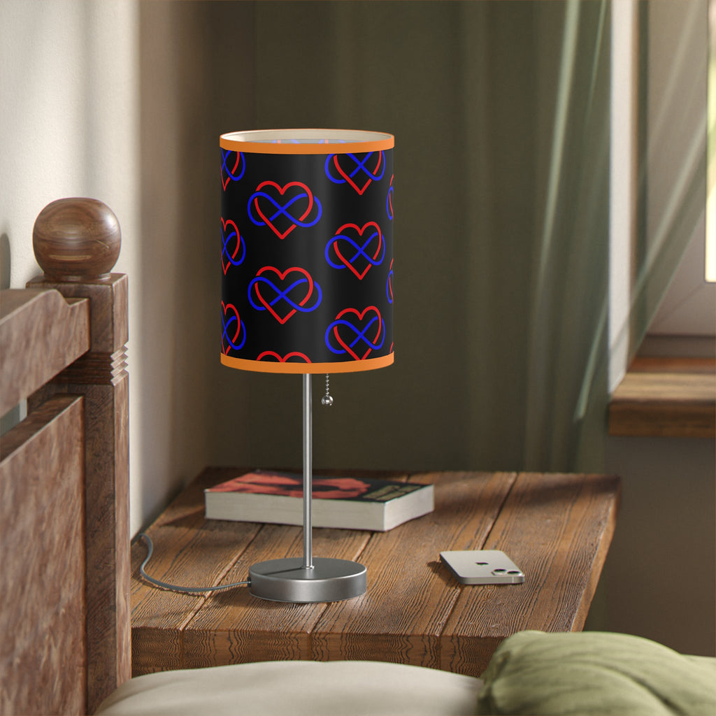 Modern Heart Pattern Table Lamp - Decorative Night Light for Home & Office