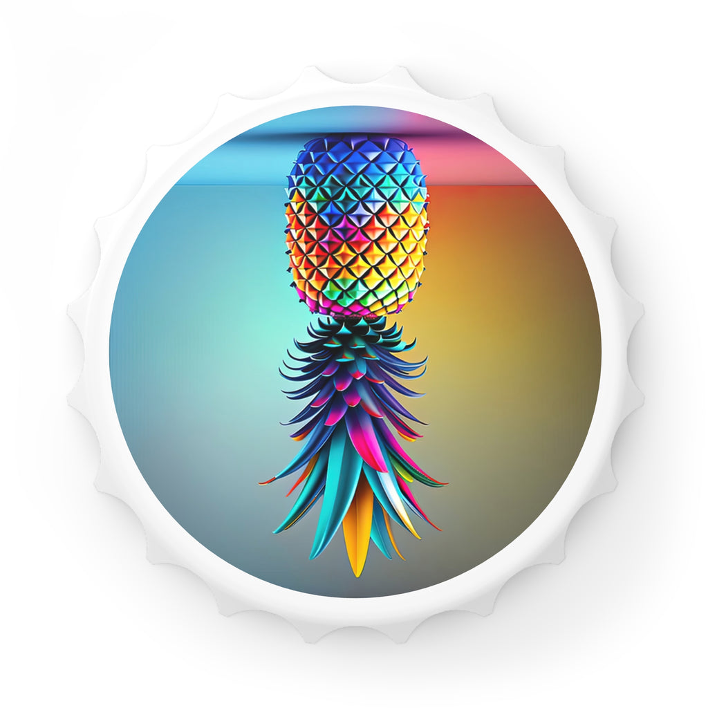 Colorful Pineapple Bottle Opener