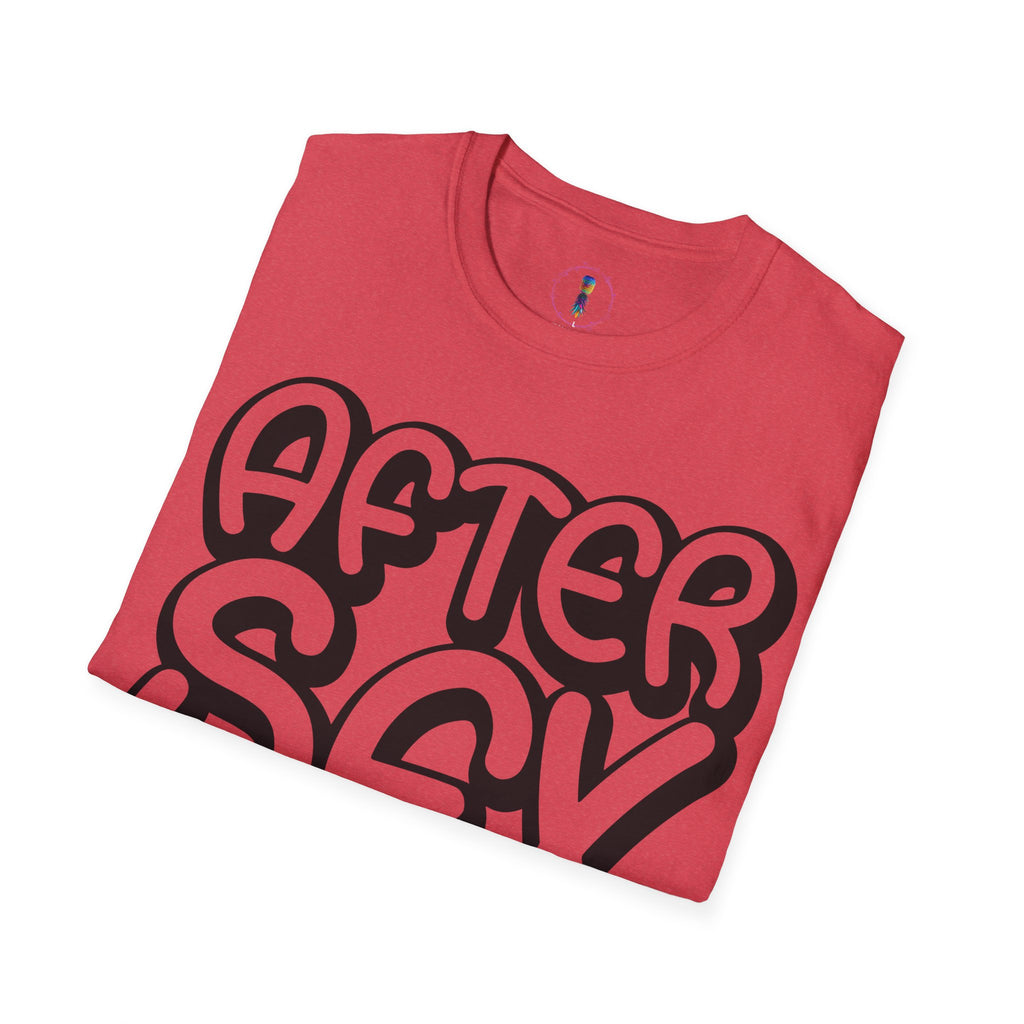 After Sex Unisex Softstyle T-Shirt - Fun Graphic Tee for Couples