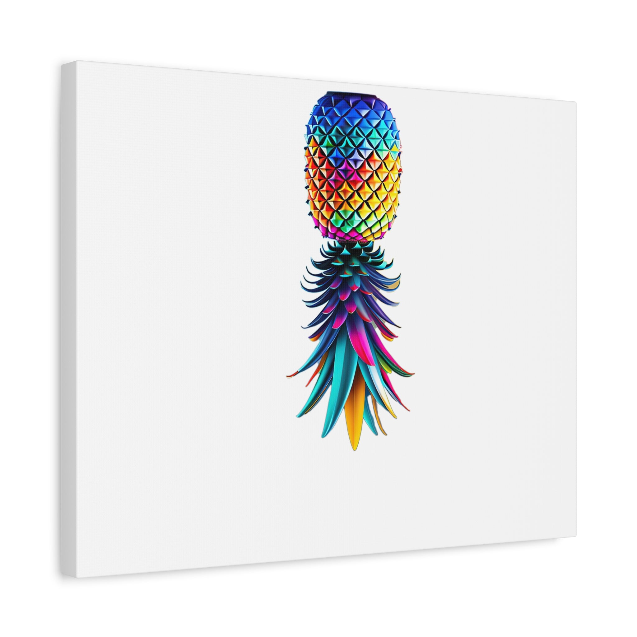 Canvas Print - Colorful Upside Down Pineapple