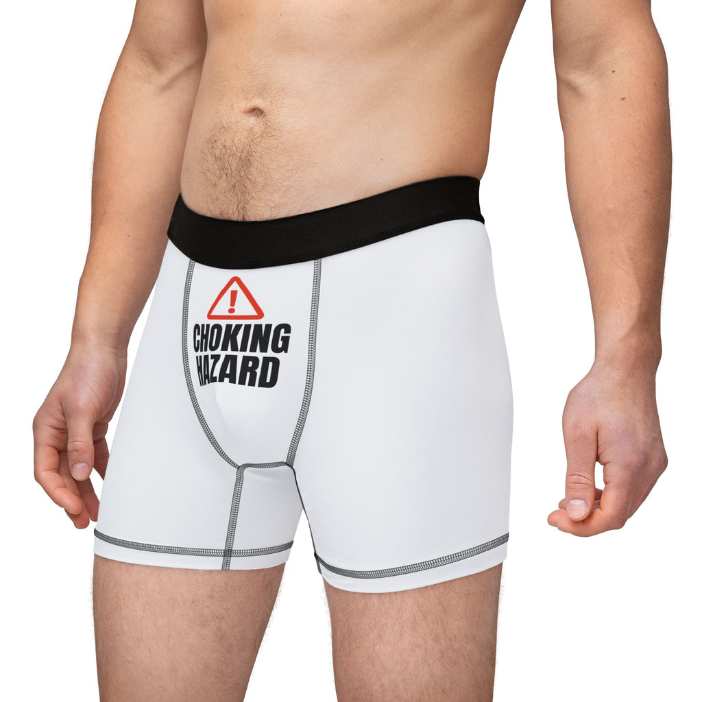 Funny Choking Hazard Men's Boxers - Unique Gift for Him