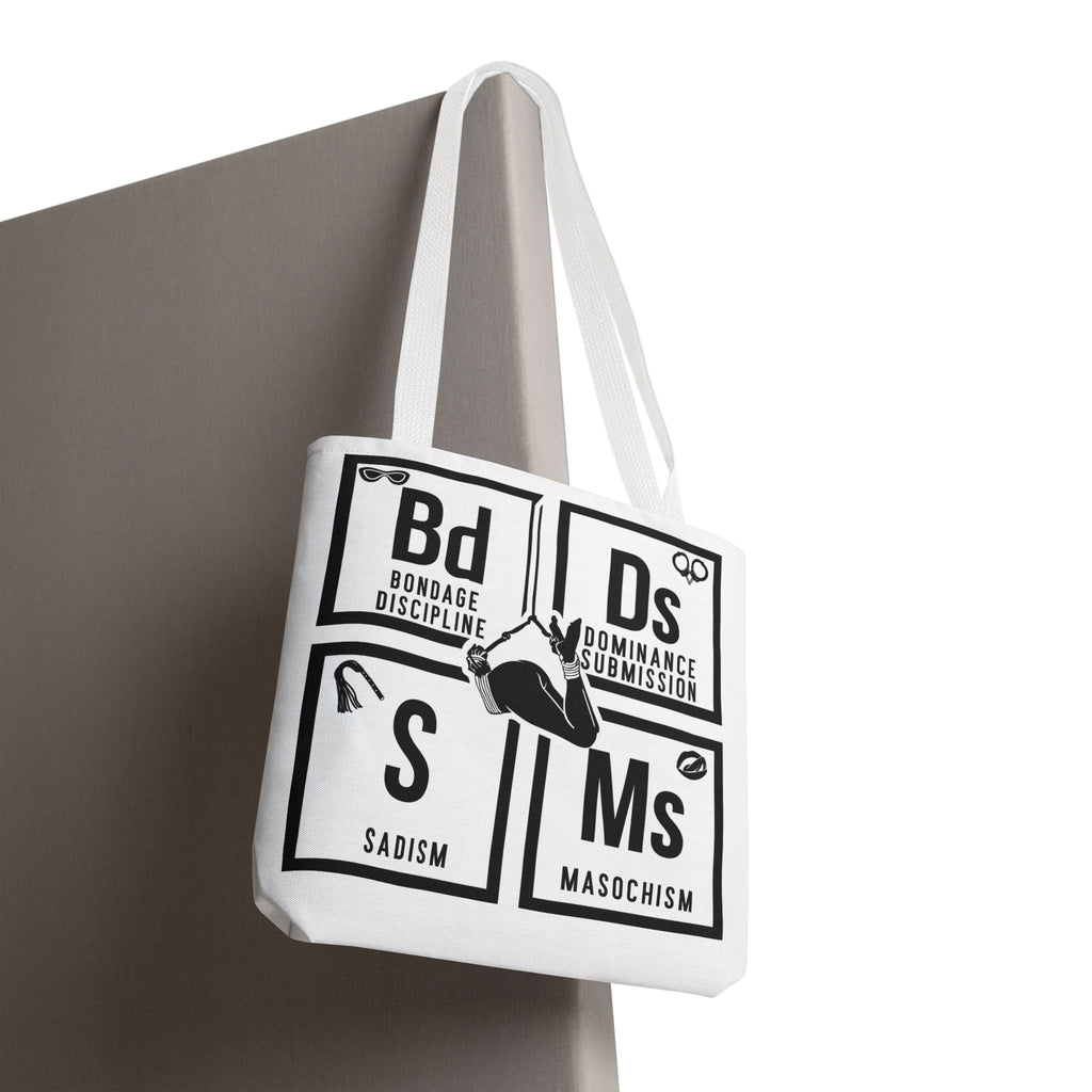 BDSM Elements Tote Bag - Stylish and Edgy Carryall for Fans of Kink Culture