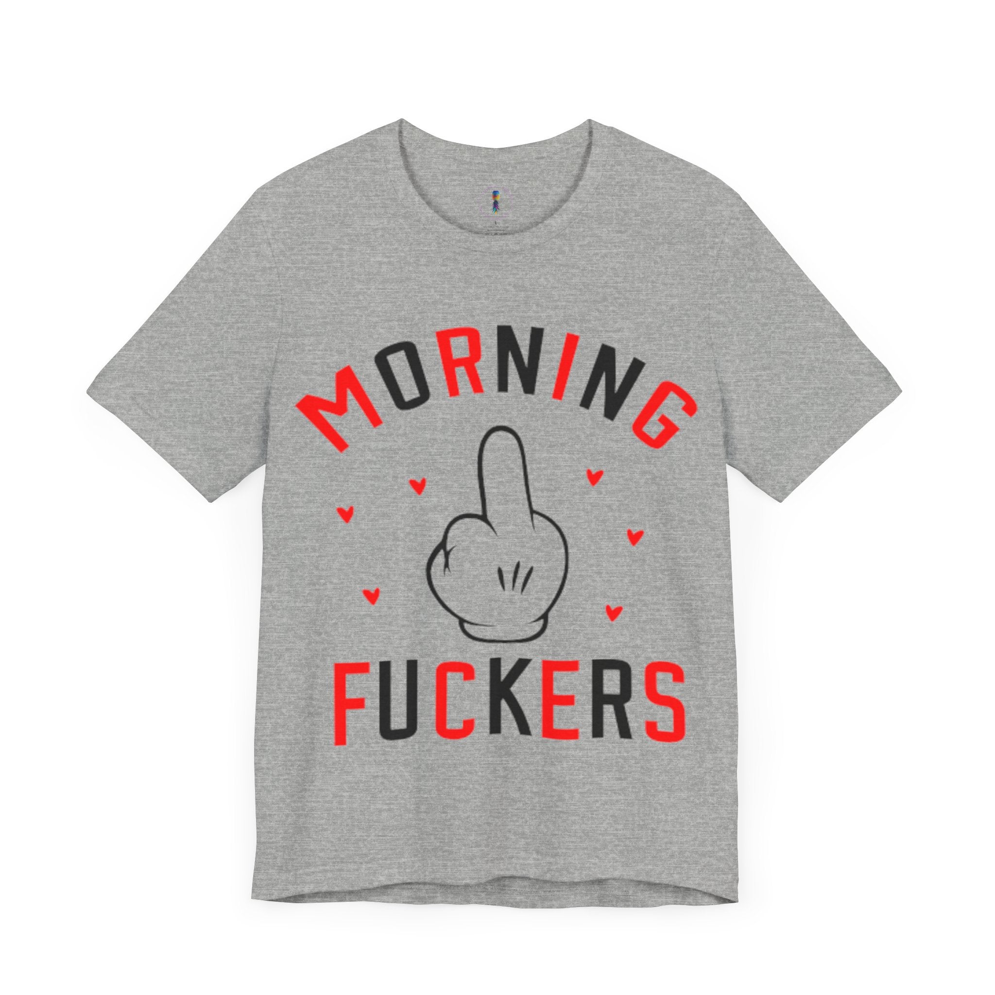 Funny Morning Graphic Tee - Unisex Jersey Short Sleeve Shirt