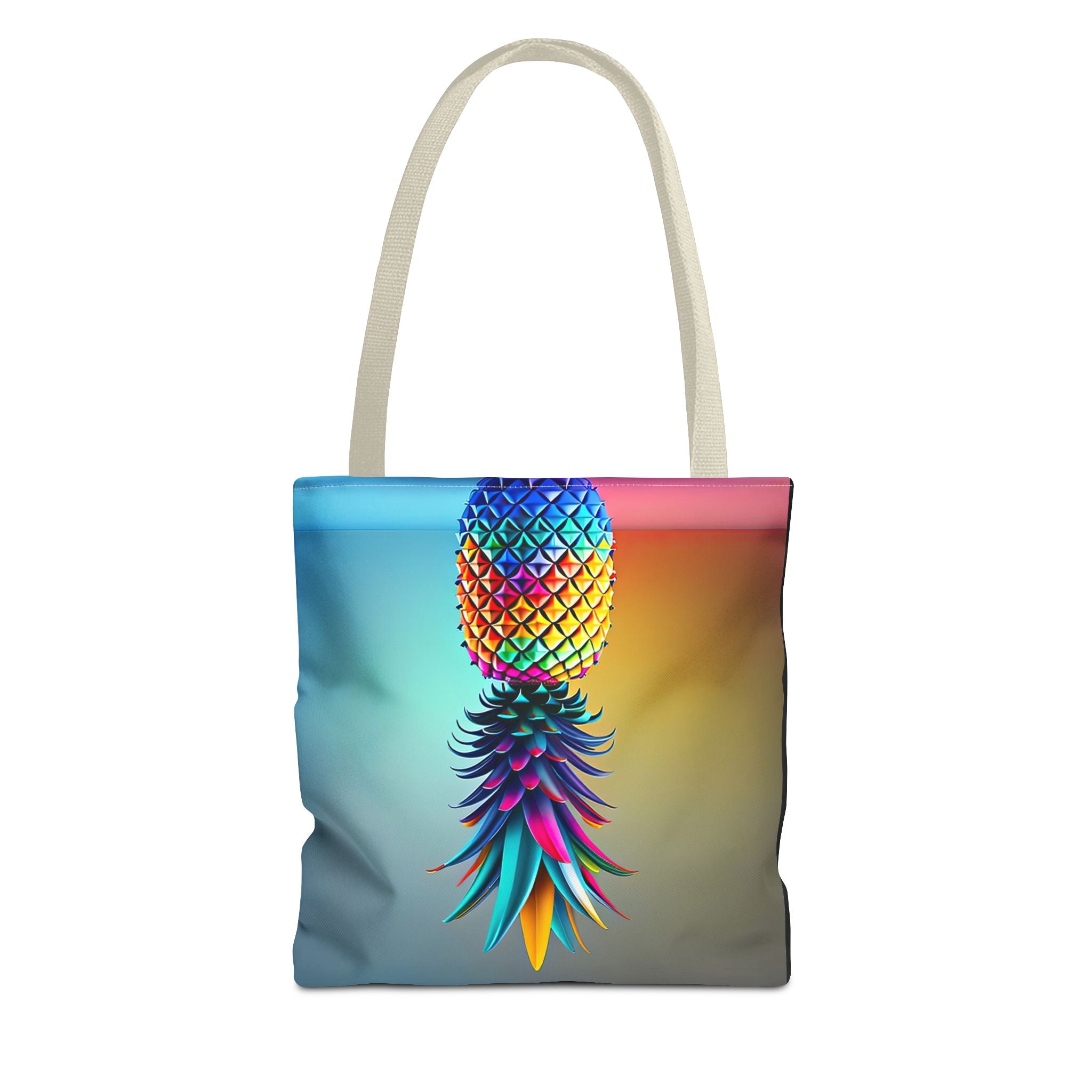 Vibrant Pineapple Tote Bag - Colorful Beach Accessory for Sexy Adventures