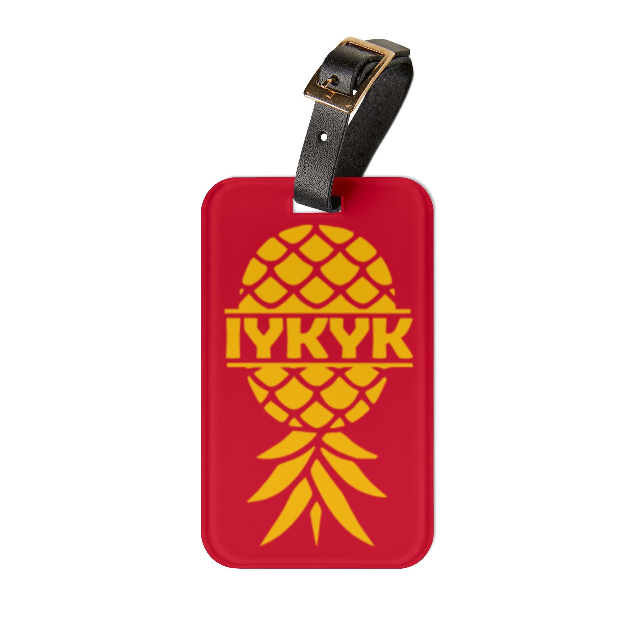 Tropical Pineapple Luggage Tag - Fun Travel Accessory for Vacation Lovers