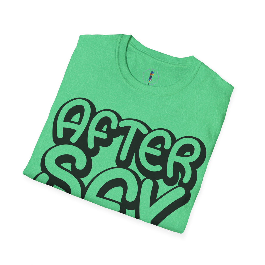 After Sex Unisex Softstyle T-Shirt - Fun Graphic Tee for Couples